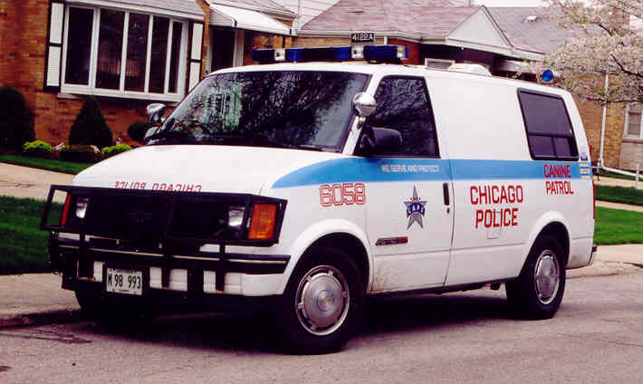 1994 Chevrolet Astro Van. 1994 Chevy Astro Canine Patrol
